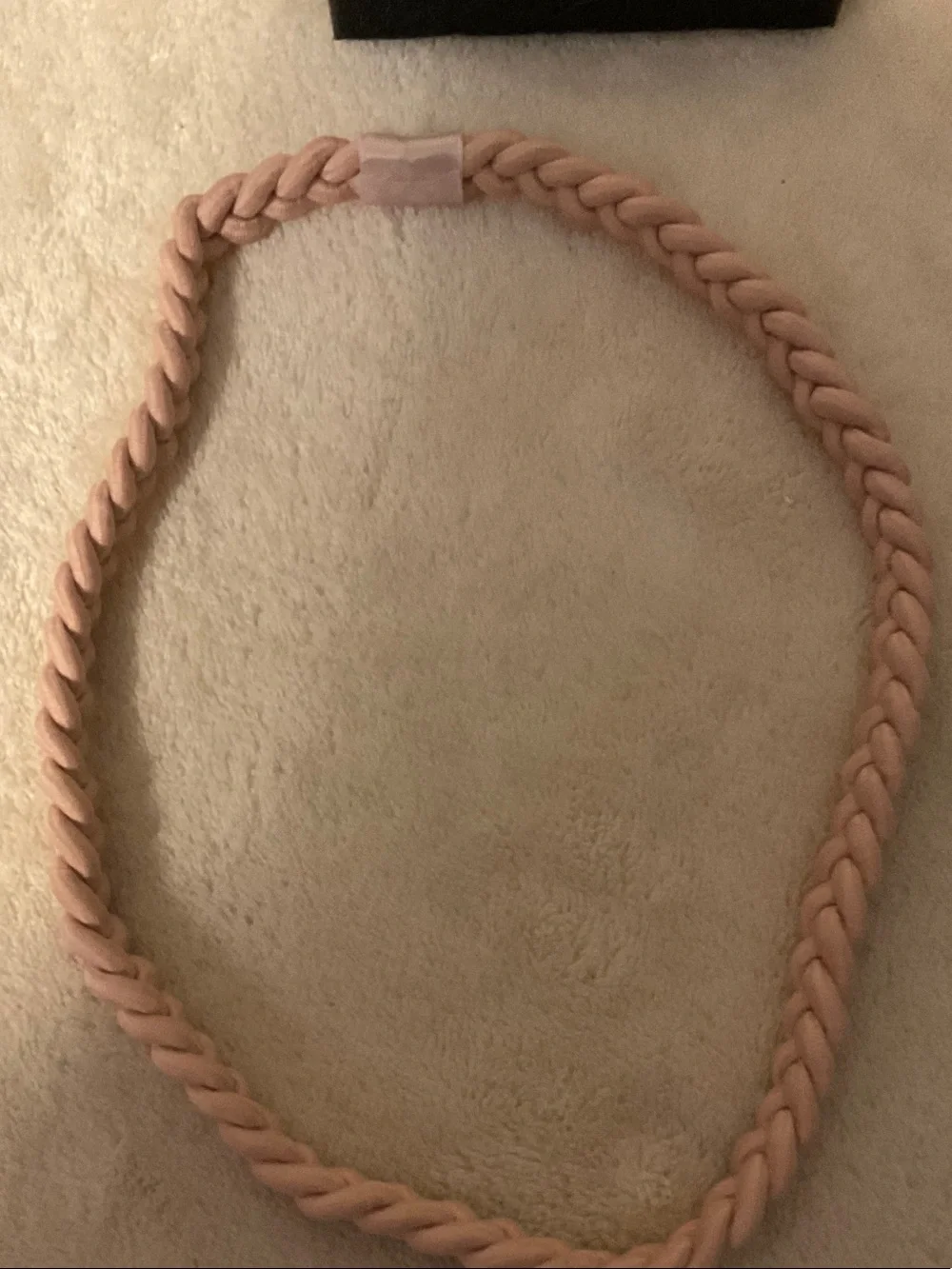 Soft Braided Pink Headband - Women's Hair Accessory